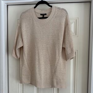 Banana Republic Beige Crew Neck Sweater